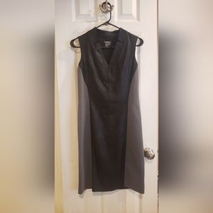 NWT Sz 4 Muse Two Tone Suede like dress